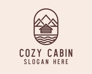 Mountain Camping Cabin logo