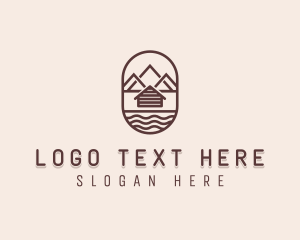 Mountain Camping Cabin logo