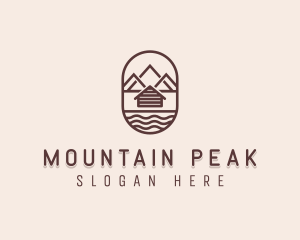 Mountain Camping Cabin logo
