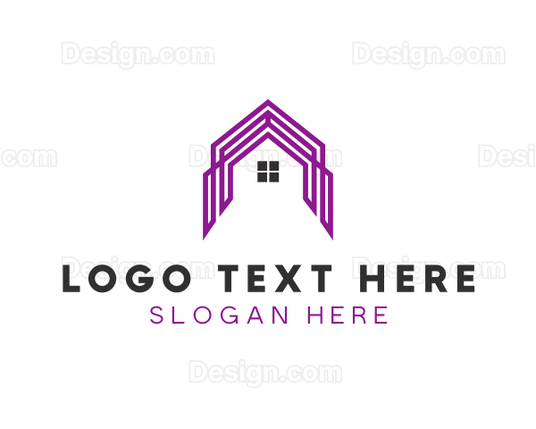 House Construction Builder Logo