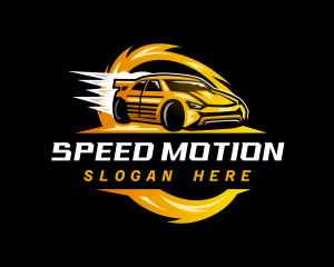 Racing car Automobile logo design