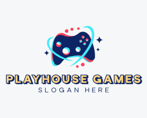 Game Console Controller logo design