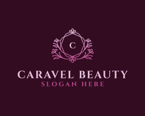 Elegant Floral Beauty Spa logo design