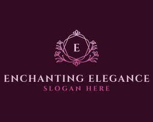 Elegant Floral Beauty Spa logo design