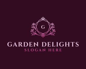 Elegant Floral Beauty Spa logo design