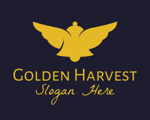 Golden Bell Wing logo design