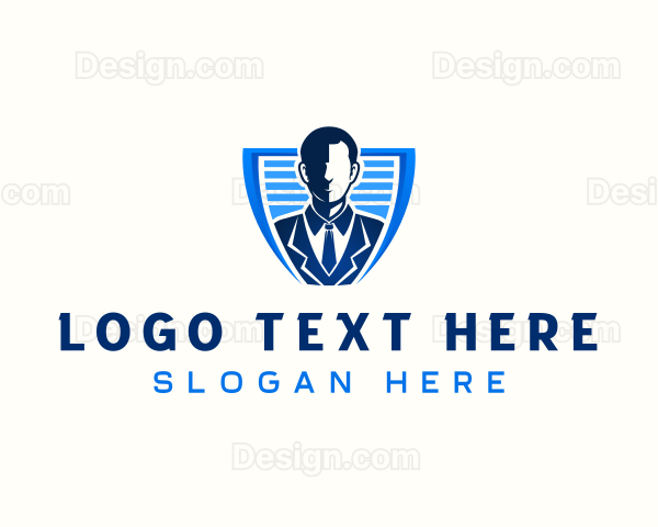 Corporate Professional Man Logo