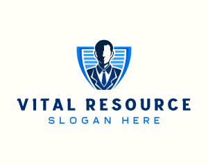 Corporate Professional Man logo design