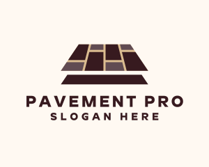 Brick Tile Floor logo design