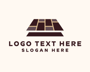 Flooring - Brick Tile Floor logo design