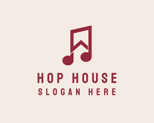 Music Studio House logo design