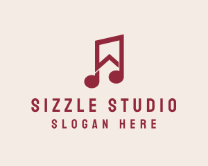 Music Studio House logo design