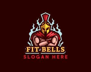 Spartan Warrior Fitness logo design