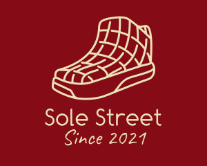 Minimalist Grid Sneakers  logo