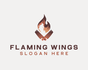 BBQ Chicken Restaurant logo design