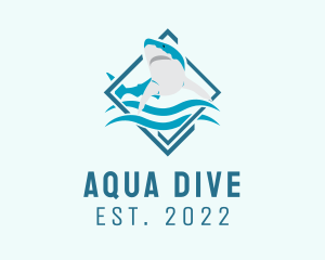 Shark Diving Aquarium  logo