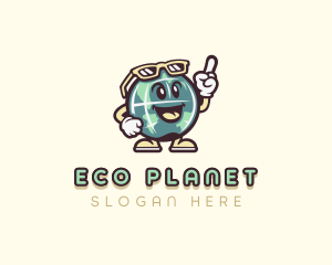 Eco Globe Planet logo