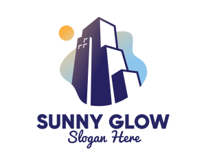 Sunny View Building  logo design