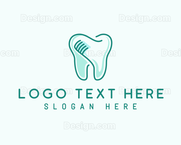 Dental Care Toothbrush Logo