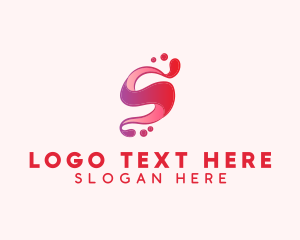 Creative Liquid Letter S logo