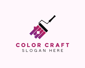 Painting Paint Roller logo