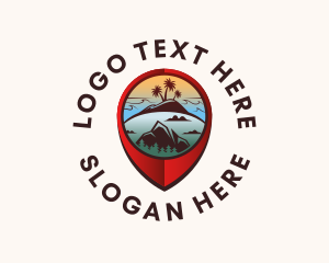 Mountain - Outdoor Tour Destination logo design