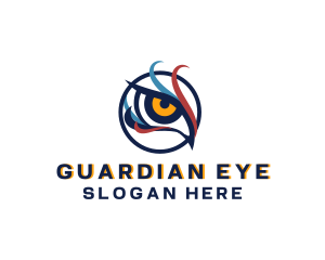 Creative Animal Eye  logo design