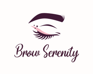 Starry Eyelash Brows logo