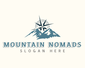 Mountain Compass Apparel logo design