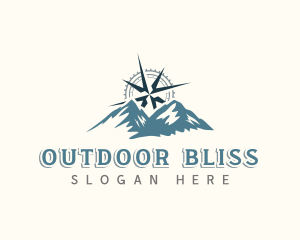 Mountain Compass Apparel logo design