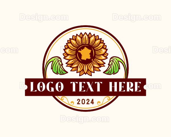 Blossom Flower Garden Logo