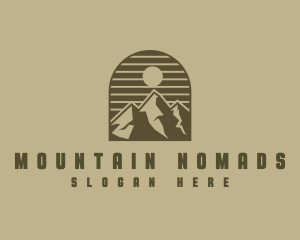 Mountain Peak Adventure logo design