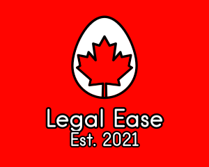 Maple Leaf Egg  logo