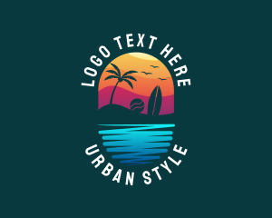 Beach Sunset Resort Logo