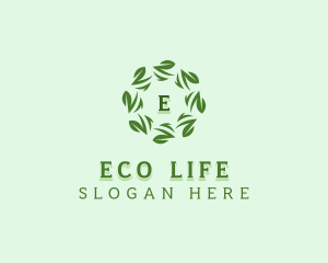 Herbal Eco Garden logo design