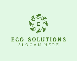 Herbal Eco Garden logo design