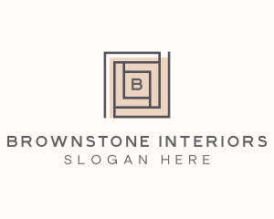 Tiling Interior Design logo design