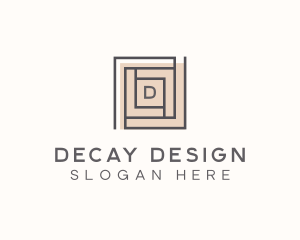 Tiling Interior Design logo design