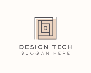 Tiling Interior Design logo design