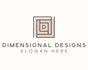 Tiling Interior Design logo design