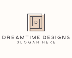 Tiling Interior Design logo design