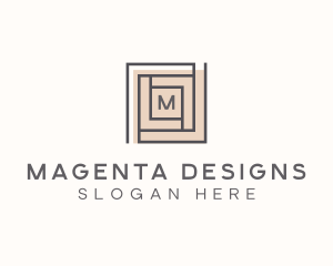 Tiling Interior Design logo design