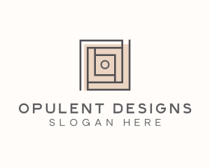 Tiling Interior Design logo design