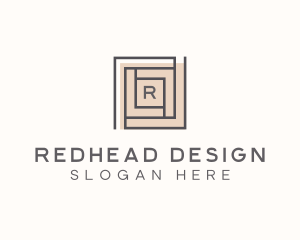 Tiling Interior Design logo design