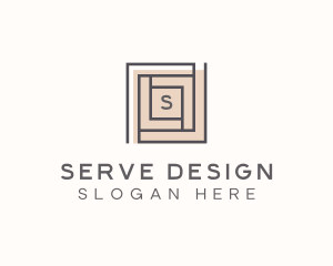 Tiling Interior Design logo design