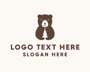  Bear Christmas Tree  logo