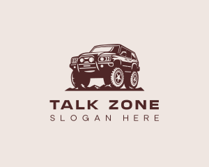 Car SUV Driving Logo