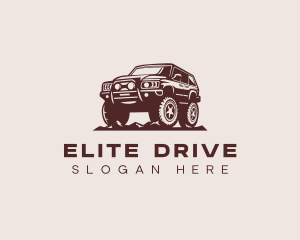 Car SUV Driving logo design