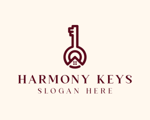 Property House Key logo design