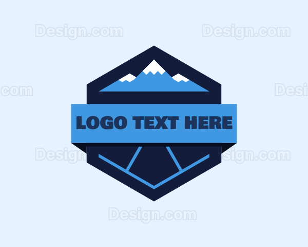 Snow Moutain Badge Logo